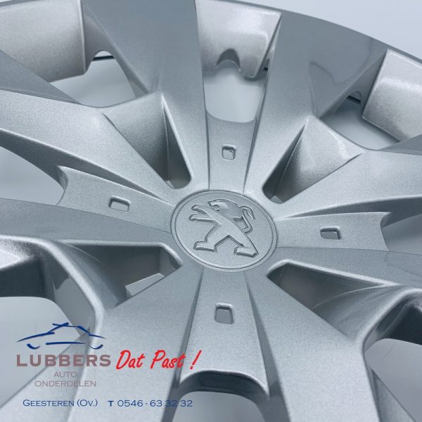 Wieldop 15 inch Peugeot 208 PEU80815 - 96738462VT - 9673846277 (Merklogo) (set) - Afbeelding 3