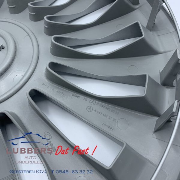 Wieldop 17 inch Mercedes Vito 4474000025 9705 - 4474012100 9705 (Origineel set) - Afbeelding 4