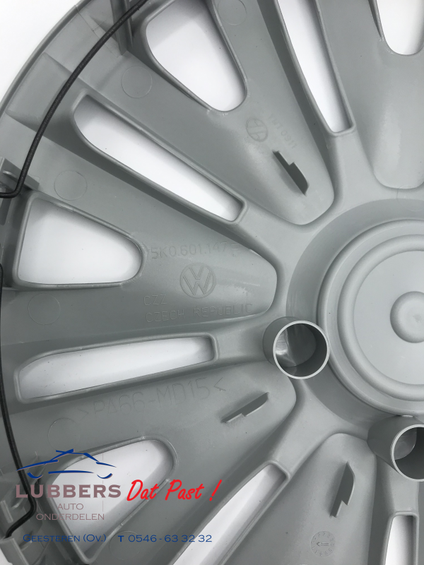 Wieldop Volkswagen 15 inch 5K0071455 - 5K0601147F VZN (origineel set) - Afbeelding 3