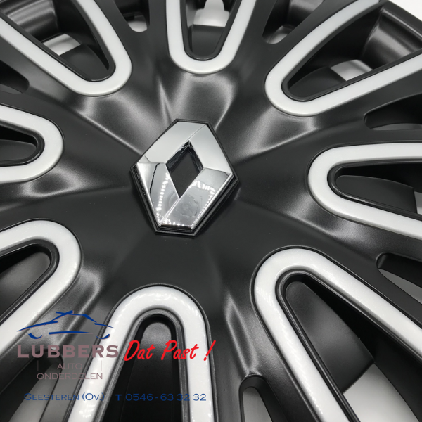 Wieldoppen set 15 inch Quartz Renault 8201536033 - 8201564418 - 8201564416 - 8201564420 (Origineel set) - Afbeelding 2