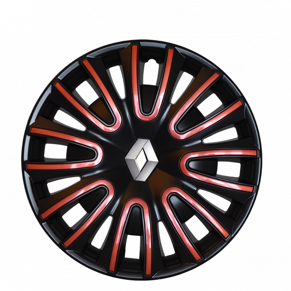 Wieldoppen set 15 inch Quartz Renault 8201564416; 8201564420; 8201536033 ; 8201564418 (Origineel) (set)