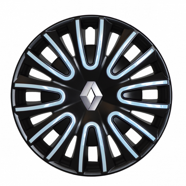 Wieldoppen set 15 inch Quartz Renault 8201564420; 8201536033 ; 8201564418; 8201564416 (Origineel) (set)