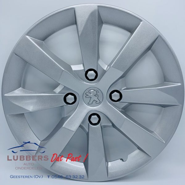 Wieldop 15 inch Peugeot PEU81115 - 96786808TW - 96786808 (set) (Merklogo)