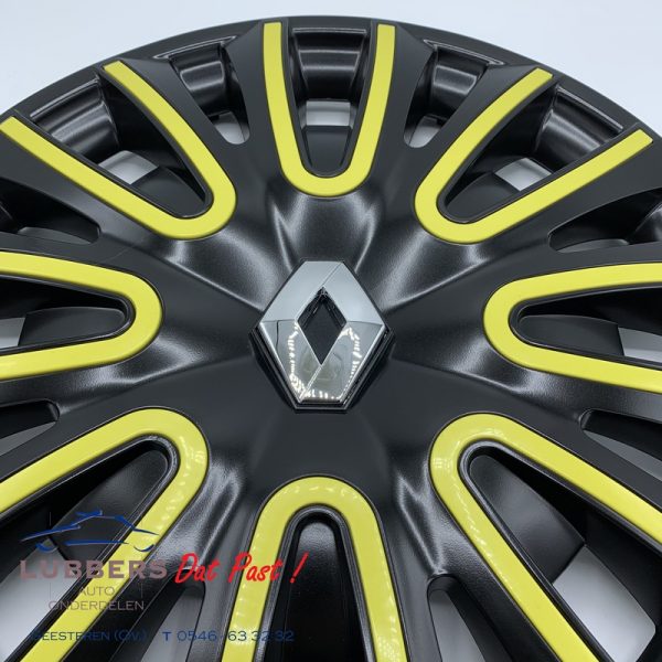 Wieldoppen set 15 inch Quartz Renault 8201564418 - 8201536033 - 8201564420 - 8201564416 (Origineel) (set) - Afbeelding 2