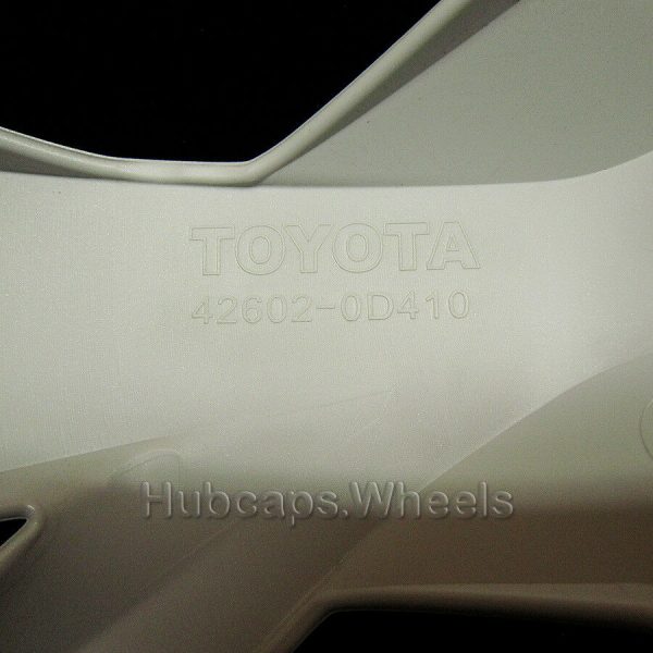 Wieldop 15 inch Toyota Yaris 426020D410 - 42602-0D410  - 42602-OD410 (Origineel set) - Afbeelding 3