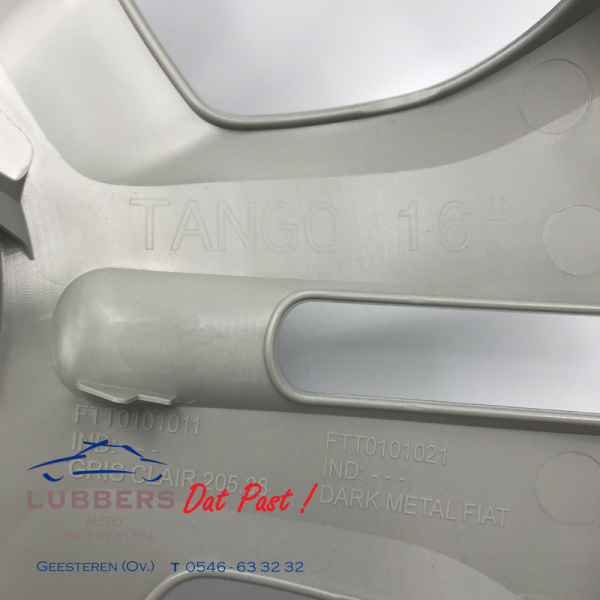 Wieldop Fiat Talento 16 inch - TANGO -  6000620556  -  6000619999  (origineel) (set) - Afbeelding 6
