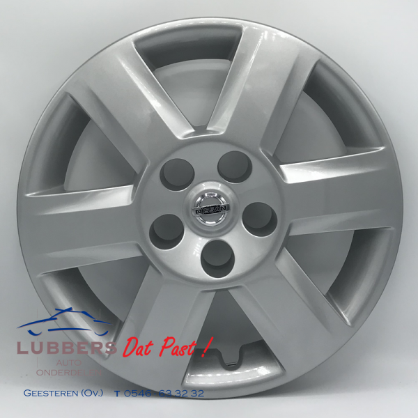 Wieldop Nissan 16 inch 40315JD000 - 40315-JD000 - 40315 JD000 (Origineel set)