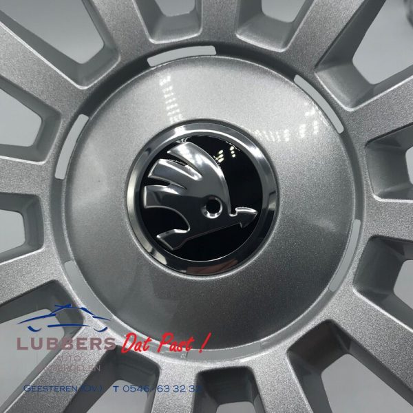 Wieldop Skoda 15 inch 5JA071455A - 5JA601147C Z31 - Costa (Origineel set) - Afbeelding 2