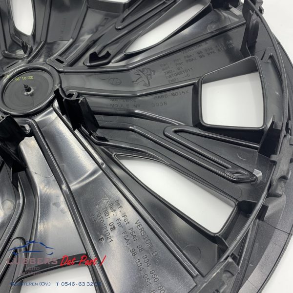 Wieldop 16 inch Peugeot 98252414TW - 98334950TW - 9825241480 - PLAKA  - NOLITA  (Origineel) (set) - Afbeelding 4