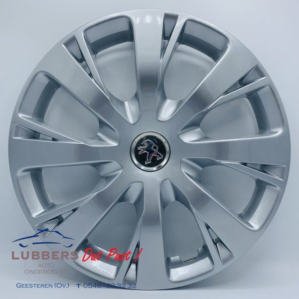 Wieldop 15 inch Peugeot Niobium - 98084914TW - Niobium (Origineel losse dop)