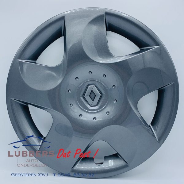Wieldop Renault 14 inch 403151846R - Pirate  Donkergrijs (Origineel losse dop)