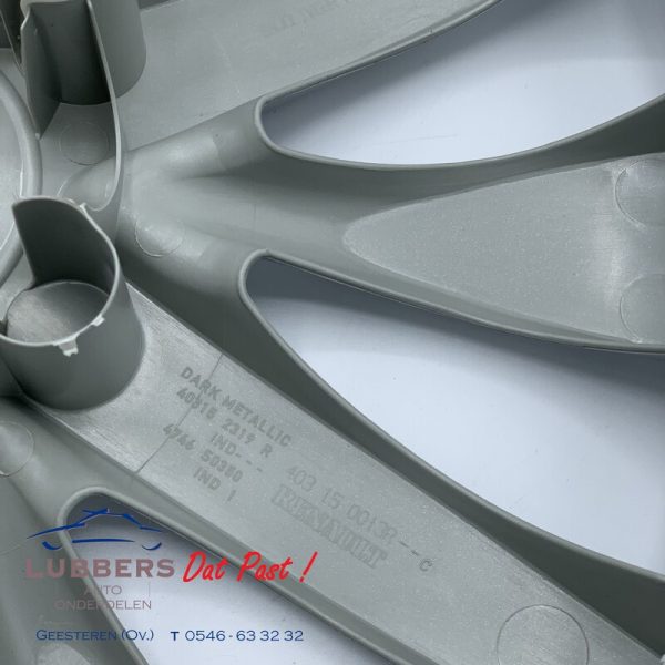 Wieldop Renault 16 inch - 403150013R - 403152319R (Origineel set) - Afbeelding 6