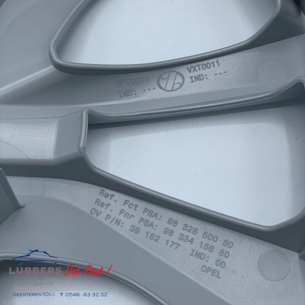 Wieldop 16 inch Opel 39182178 - 9832850380 - 93487138 -  9833416180 (Origineel set) - Afbeelding 4